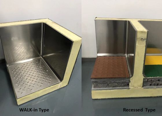 42KG/M3 van de zeevruchtenkoude en Diepvriezer Zalen 1.0mm 1.5mm Koude Bergruimte van het Staalfruit