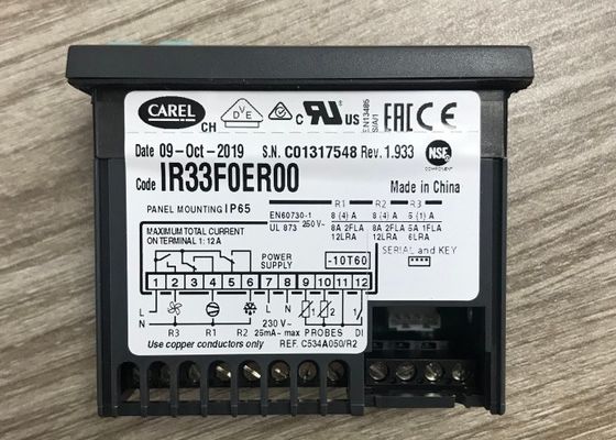 De Diepvriezerzaal van IR33SOER00 IR33FOSER00 Carel Temperature Controllers For Chiller