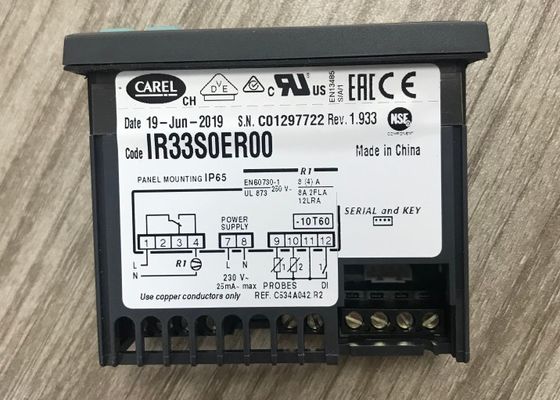 De Diepvriezerzaal van IR33SOER00 IR33FOSER00 Carel Temperature Controllers For Chiller