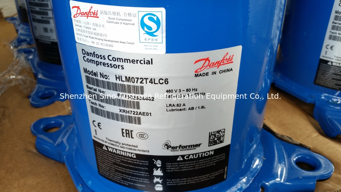 R410a Koeling en Airconditionings de Compressor van de Compressorhcj090t4 7.5TR Danfoss Rol